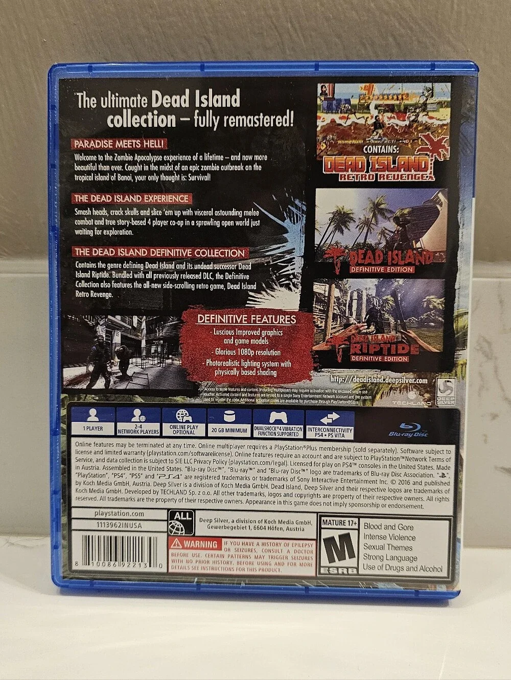 Sony Dead Island: Definitive Collection - PS4 Game